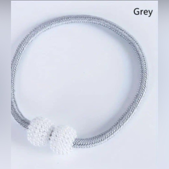 Elegant Beaded Curtain Tiebacks - 2pcs - Picture 7 of 8